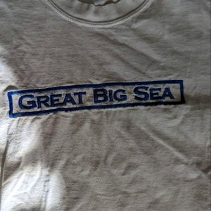 Ladies xxs Great Big Sea Canadian folk t shirt